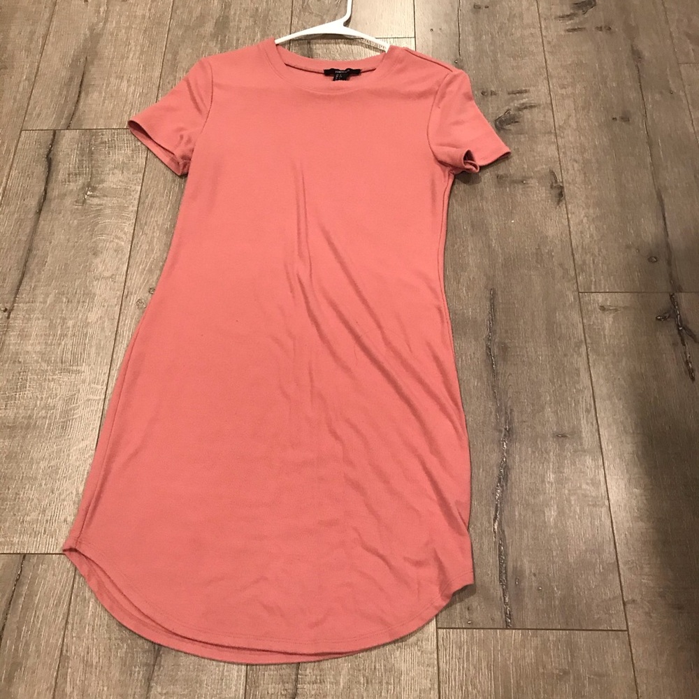 FOREVER 21 PINK DRESS SIZE LARGE